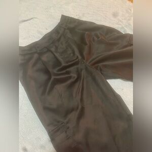FOREVER 21 Satin Cargo Pants - XS